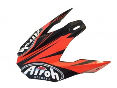 Airoh Helmschild Twist Evil Orange Peak Ersatz Helm MX Moto Cross Enduro