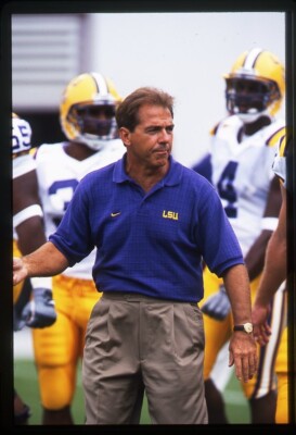 NICK SABAN Coach LSU Alabama MICHIGAN STATE Toledo MIAMI DOLPHINS