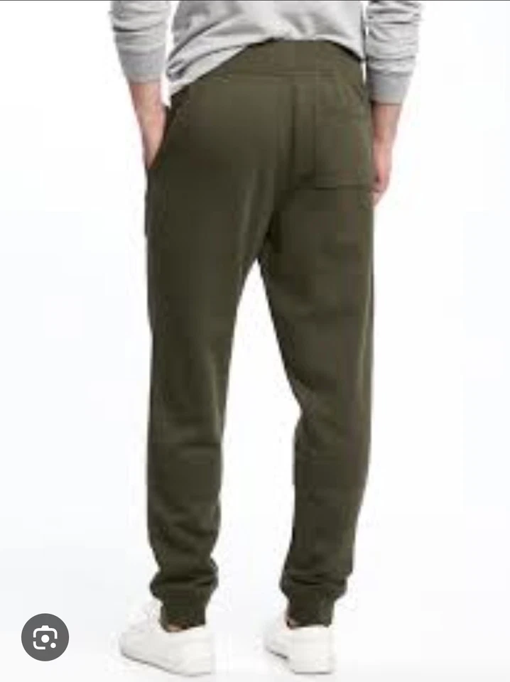 Pantalones de chándal Old azul marino verde oliva para hombre talla XXL Foto 3 de 4