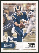 2016 Panini Classics #3 Nick Foles Los Angeles Rams 51966