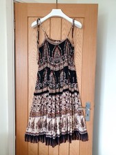 Indian Ocean boho strappy dress boho hippy ethnic Urban Outfitters summer s m l