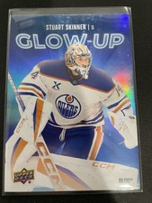 Upper Deck 2025-26 Series 2 Glow-Up Stuart Skinner GU-24 Edmonton Oilers