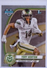 2024 Bowman Chrome University #174 Tory Horton - Colorado State Rams