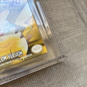 Pokemon Yellow (CIB) PSA Graded 7.0 Nintendo Gameboy Special Pikachu Edition!