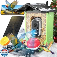 OPOWO Bird Feeder with Camera, 2K HD AI Identify Smart Bird House