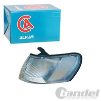 Alkar Blinker Weiß Mit LampentrÄGer Vorne Links Passend FüR Toyota Corolla