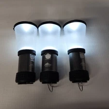 3PK Cascade Mountain Tech Aluminum LED Pop up Lanterns