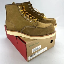 Red Wing 8881 Moc Toe Boots 8.5 Olive Mohave Brand NEW (2nds, but Excellent) USA