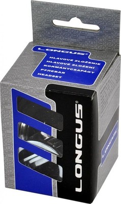 Longus Steuersatz HS 2 1-1/8'' semi-integriert schwarz - präzise Lenkperforman...