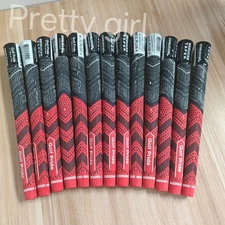 Plus 4 Red 13-piece Golf Pride Standard Golf Pride Golf Grips Red Standard Size-