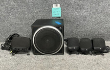 Logitech Z-640 5.1 Surround Sound Speaker System Subwoofer Black Used