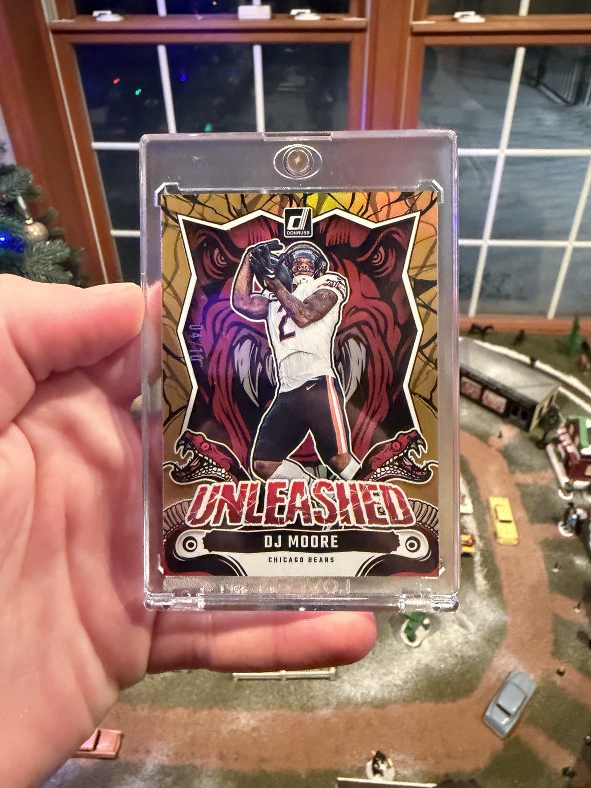 2024 Donruss- DJ Moore Unleashed SSP Gold 04/10 #23- RARE 🏆🏆