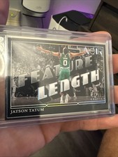 2024-25 Panini NOIR Jayson Tatum #254 Feature Length /25 FOTL Silver 