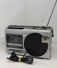 Emerson K3662 AM/FM Radio Cassette Tape Recorder Portable Boombox w/ Mic