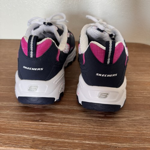 NEW Skechers D'Lites Dazzling Canvas Women’s 9.5 Memory Foam Sneaker Shoe - Picture 4 of 11