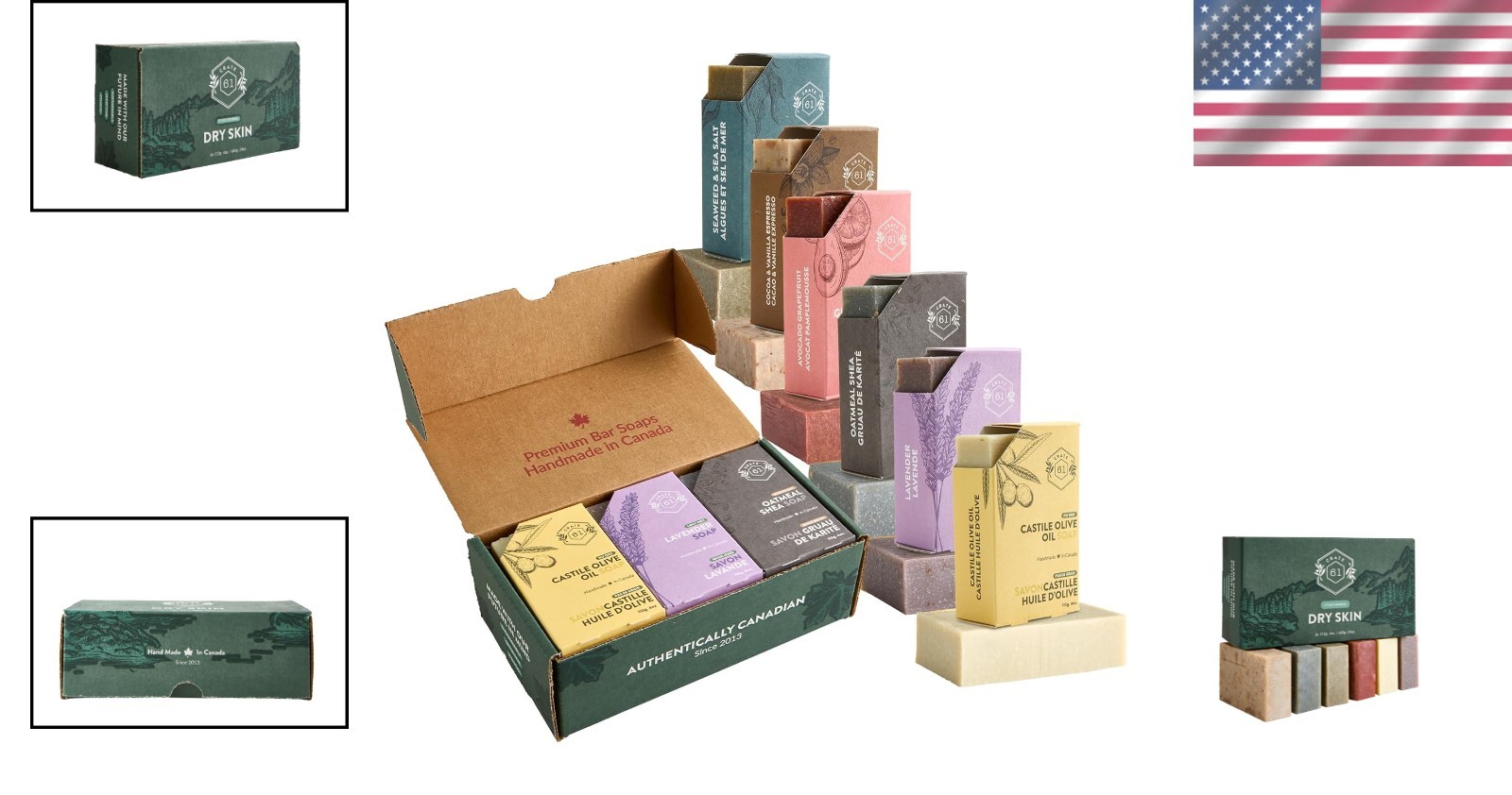 Essential Oil Soap Bars, Pack of 6 thumbnail 2