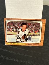 1966-67 Topps - Eric Nesterenko #60 VG - Chicago Black Hawks