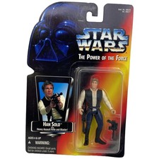 Star Wars Power Of The Force Han Solo 3.75 Action Figure 1995 Hasbro Sealed New