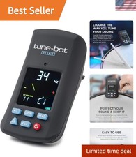 Studio Digital Drum Tuner - Clip-On Tuner for Acoustic Drum Kits