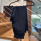 Vince Black Slacks Tuxedo Men Size 30 Cotton — photo 1