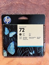 Cabezal de impresión negro foto HP 72 gris C9380A genuino marzo 2014