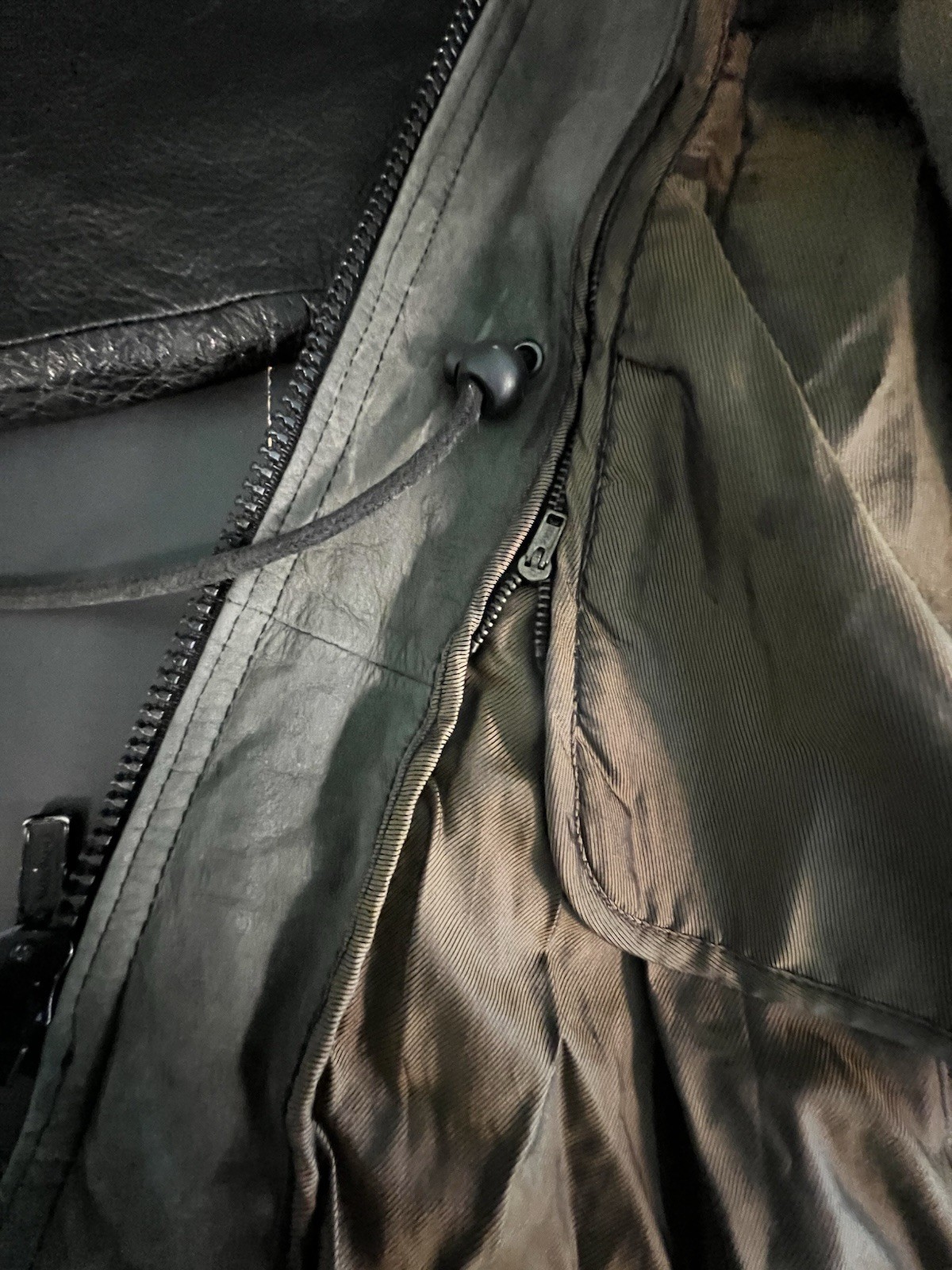 Wilsons authentic leather jacket W/removable Thin… - image 10