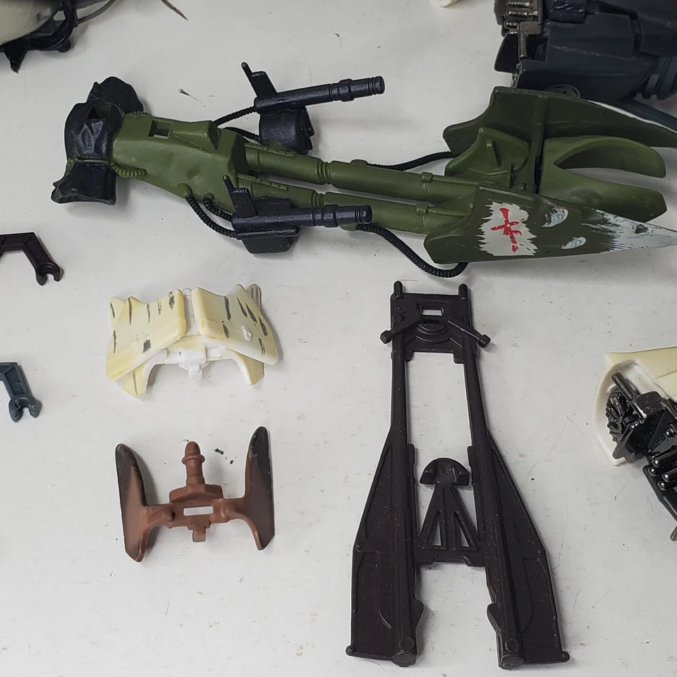Star Wars POTF Legacy Hoth Scout Speeder Bicicleta Vehículo Lote Piezas Trooper Foto 4 de 4