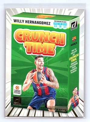 Willy Hernangomez 2023-24 Donruss EuroLeague #11 Crunch Time Press Proof