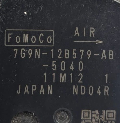 MASS AIR FLOW SENSOR 2011 JAGUAR XF 7G9N-12B579-AB S-224-1P - image 2 of 4