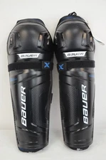 Bauer S21 X Shin Guards Intermediate Size 14 (1017-6080)