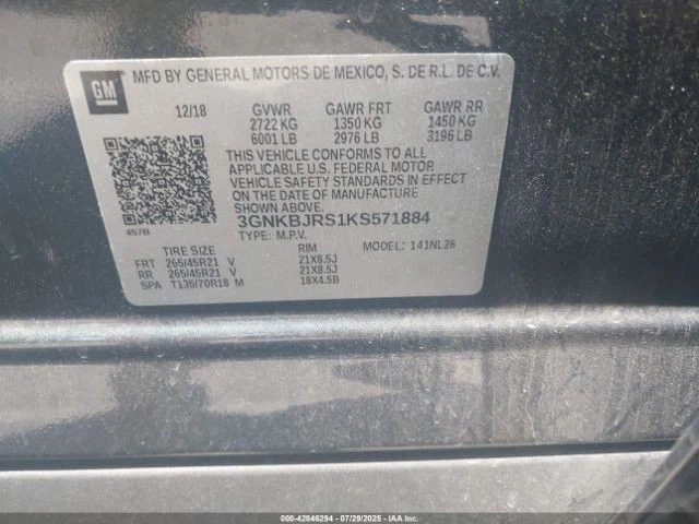 Rear View Mirror With Full Video Display Fits 19-25 SIERRA 1500 PICKUP 457307 - Imagen 2 de 4