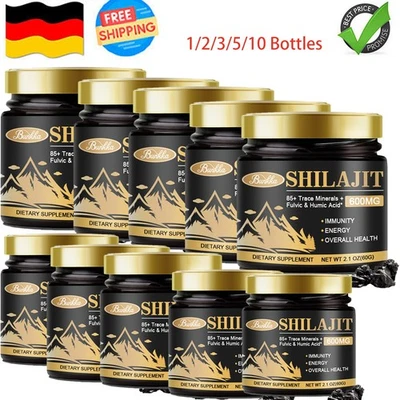 BK 1~10x Shilajit Original Himalaya , 60g Shilajit Resin Pures Himalaya Shilajit