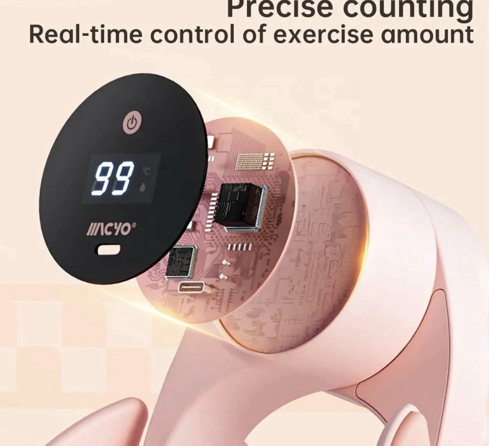 Thigh Master, Máquina con Contador 360° Ajustable Kegel Ejercitador Pélvico A02 Foto 2 de 4