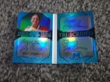2026 Leaf Magnificence JOEY CHESTNUT TRIPLE INSCRIPTION AUTO BOOKLET 2/4
