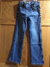 Girls Youth Wrangler Jeans 9 Reg Slim Boot Cut Long Inseam Stretch NEW