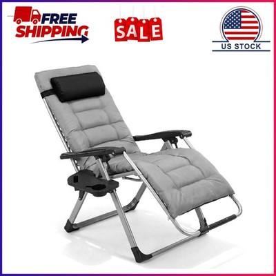 Alvantor Zero Gravity Chair with 440lbs Capacity, Foldable Outdoor Lounge