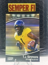 #127 T.J. Simmons 2021 SAGE Premier Draft Free Ship