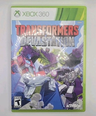 Transformers: Devastation (Microsoft Xbox 360, 2015) CIB Complete Tested & Works