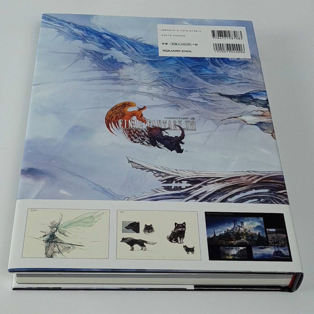 The Art Of Final Fantasy XVI Official Art Book Artbook Square Enix