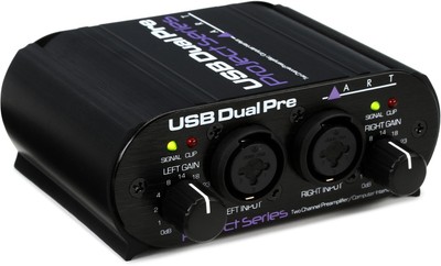 ART USB Dual Pre 2-channel Audio Interface / Preamplifier