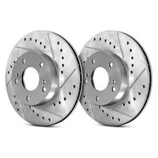 Stoptech 227.66057l 227.66057r Select Drilled Slotted Brake Rotors-front Set Stoptech 227.66057l 227.66057r Select Drilled Slotted Brake Rotors-front Set