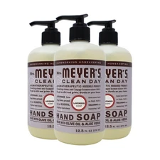 Pack of 3x Mrs. Meyers Clean Day Liquid Hand Soap, Lavender, 12.5 oz