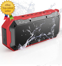 Bluetooth Jobsite Speaker with Magnet and Hook  30H Working Time