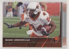 2015 Upper Deck CFL Manny Arceneaux #39 1u6