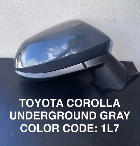 NEW UNDERGROUND Mirror fits 23-25 Corolla Sedan  Passenger RH Power noheat