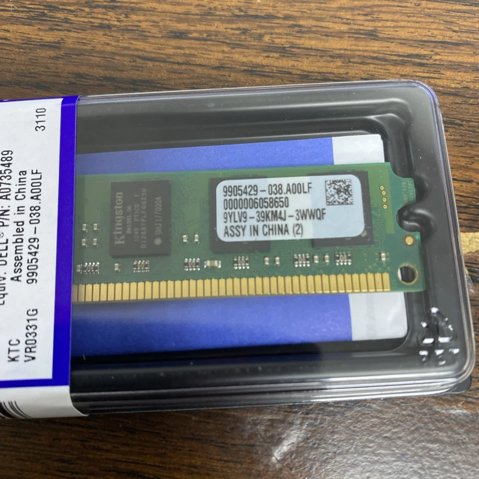 KINGSTON 2GB PC2-5300 DDR2 667 Desktop Memory  Low Profile KTD-DM8400B/2G - Image 4 of 4