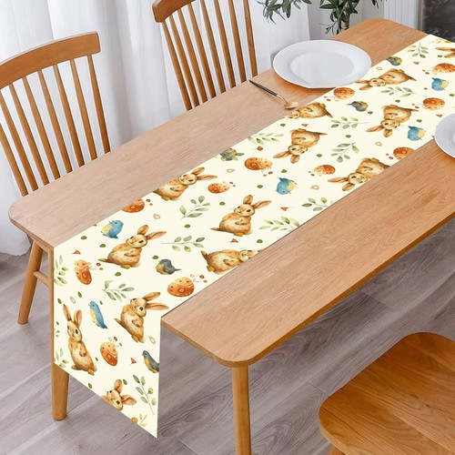 Easter Bunny Polyester Table Runner - Foto 2 di 14