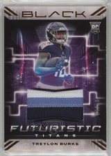 2022 Panini Black Futuristic Copper 4/50 Treylon Burks #FUT-TBU 1t3