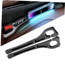 Car Seat Gap Filler Organizer 2PCS, Universal No-Drop Seat Guard with Storage