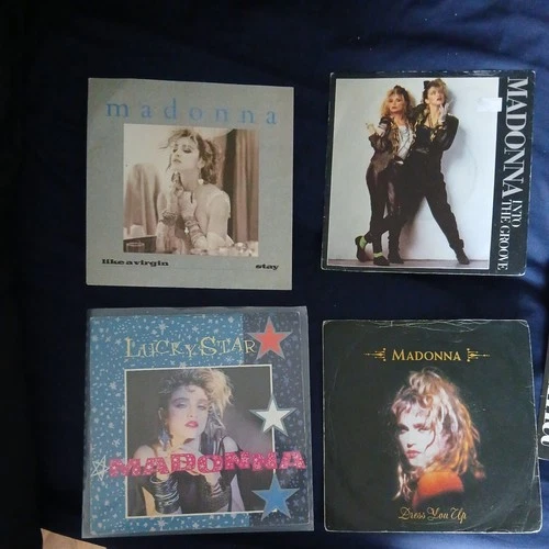 15 x MADONNA 7” VINYL Singles Job Lot Bundle VOGUE CHERISH HOLIDAY LUCKY STAR